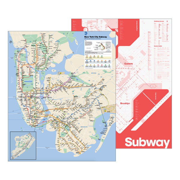 NYC subway map